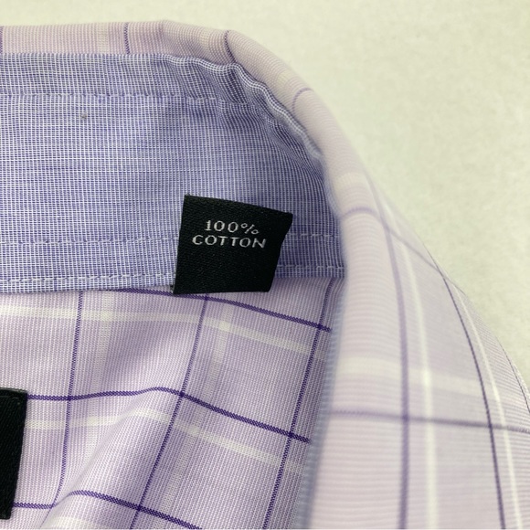 ❤️‍🔥 (5/$20) Calvin Klein Slim Fit Non-Iron Button Down Shirt Size XL - Picture 7 of 7